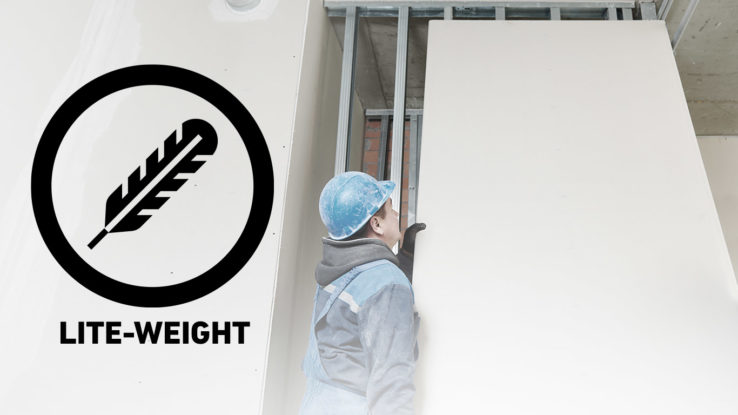 ToughRock Lightweight Veneer Plaster Base Gypsum Drywall