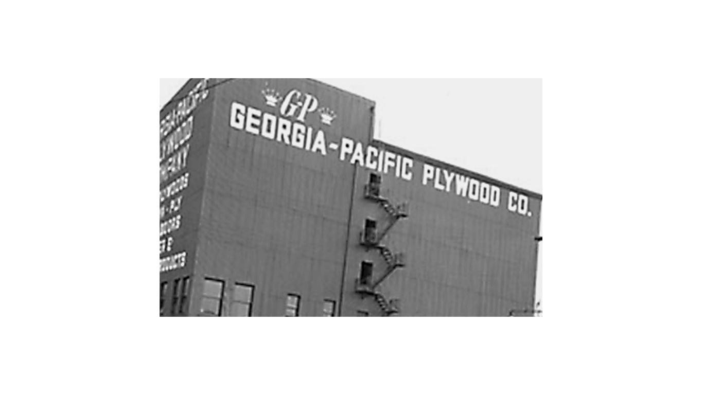 georgia-pacific plywood history timeline
